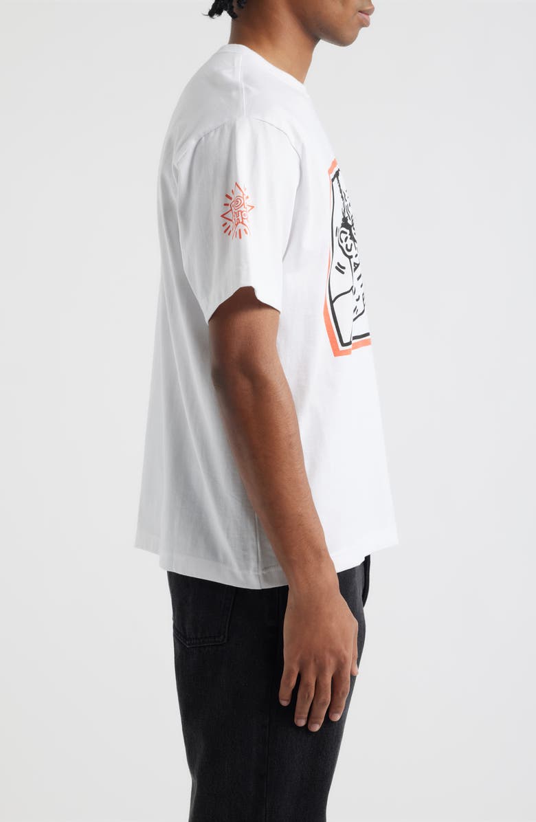 Alpha Industries x Keith Haring Hee Hee Graphic T-Shirt, Alternate, color, 