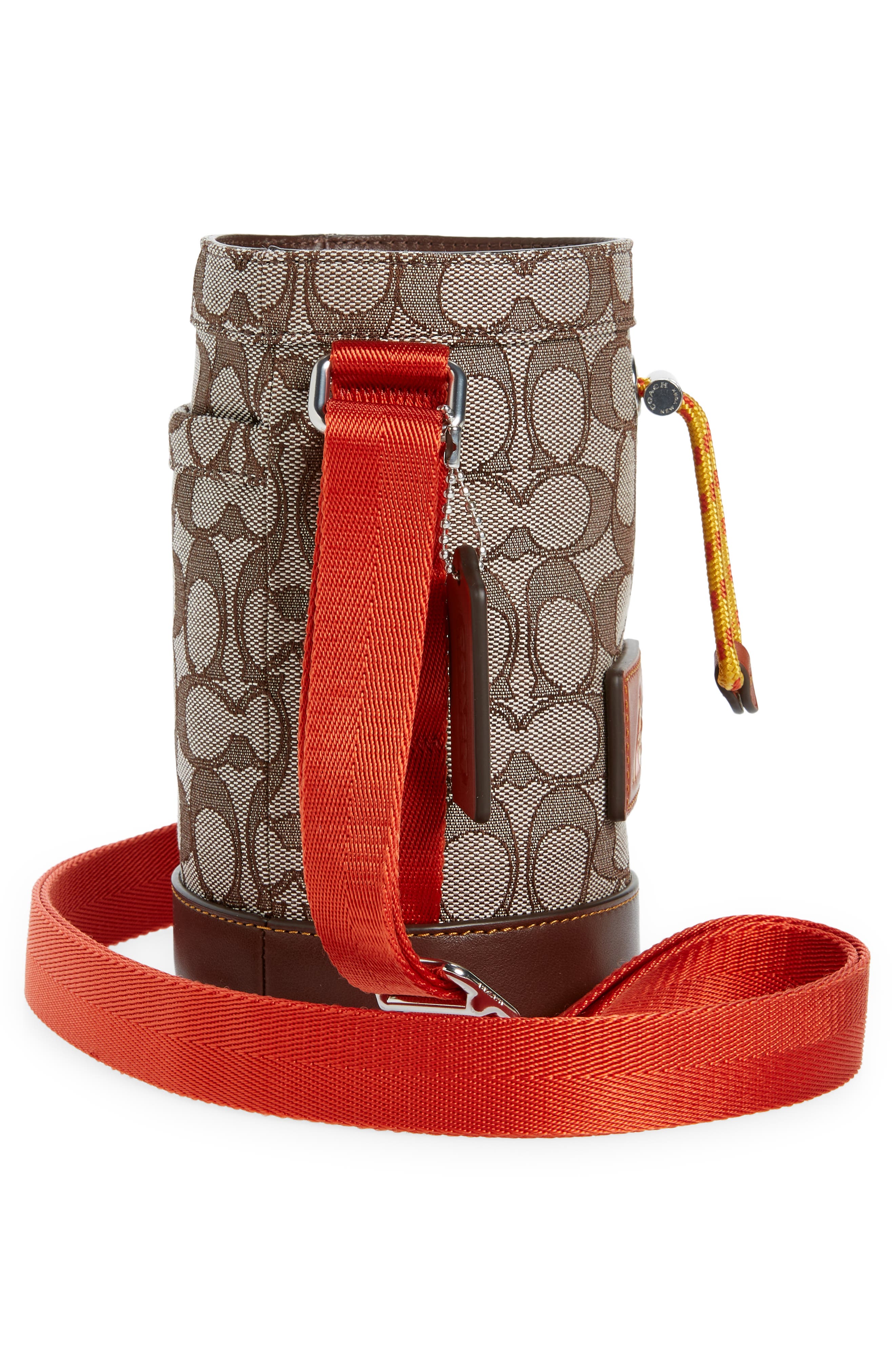 COACH Utility Logo Jacquard Crossbody Messenger Bag, Alternate, color, 