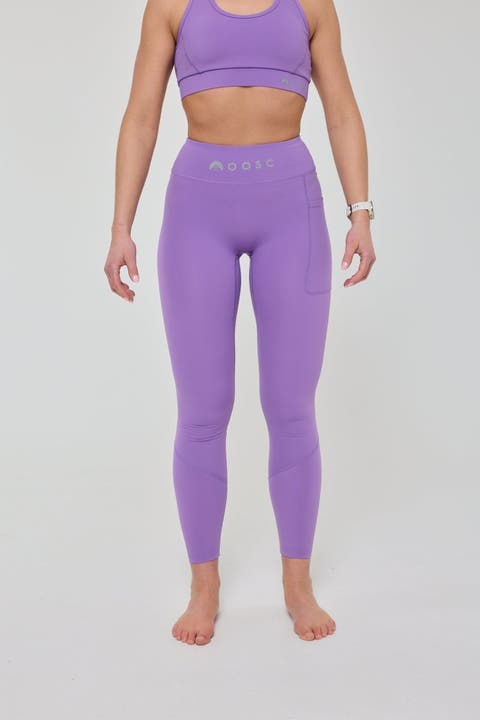 Infinite High Waisted Leggings - Purple