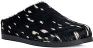 AZALEA WANG Ramses Genuine Calf Hair Clog