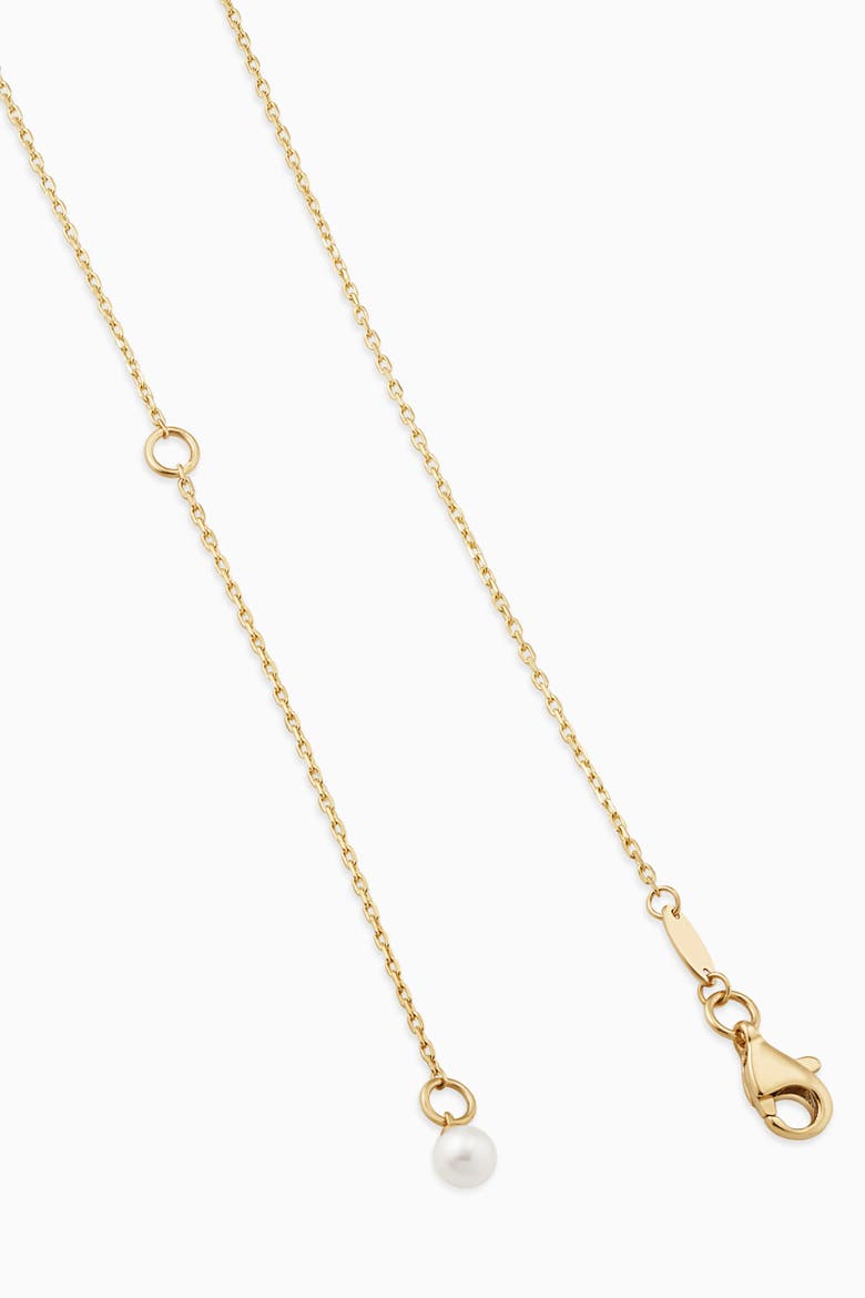 14K Yellow Gold Forever Yours Charm Necklace, Alternate, color, 14K Yellow Gold