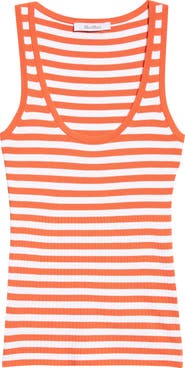Max Mara Ghiro Variegated Rib Tank