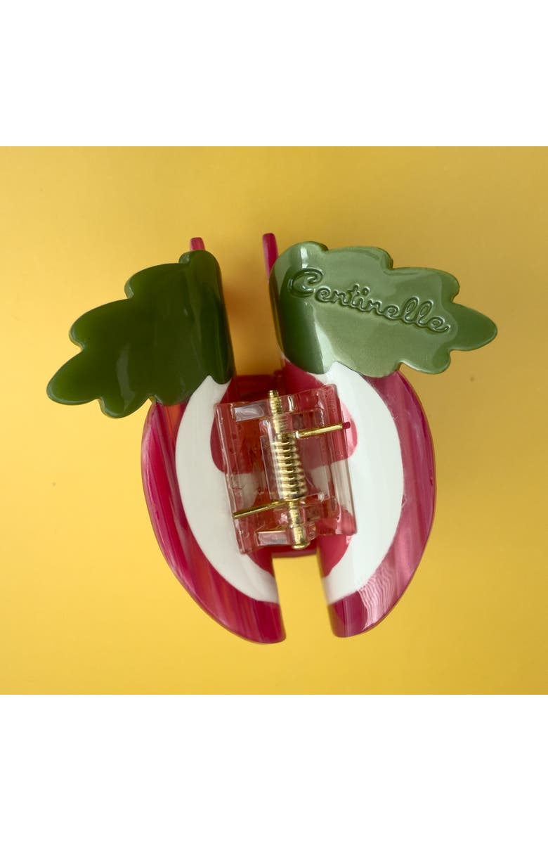 Centinelle Pomegranate Hair Claw, Alternate, color, Red