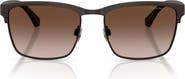 Emporio Armani 56mm Pillow Sunglasses