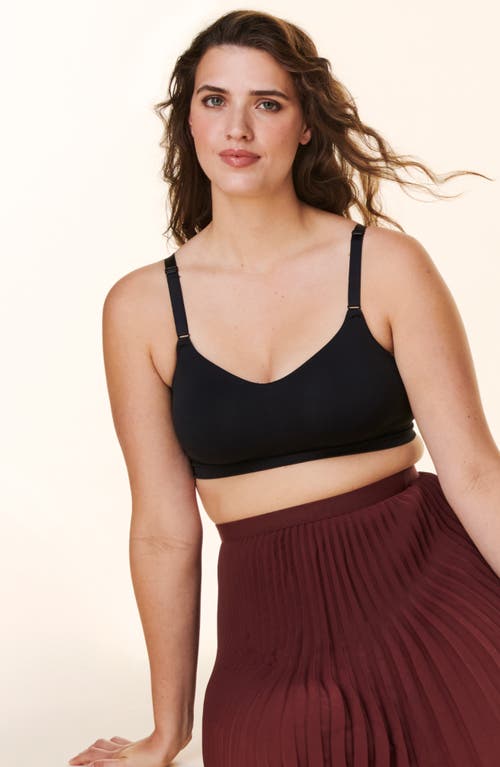 Bravado Designs Balconette Wireless Everyday Bra In Black