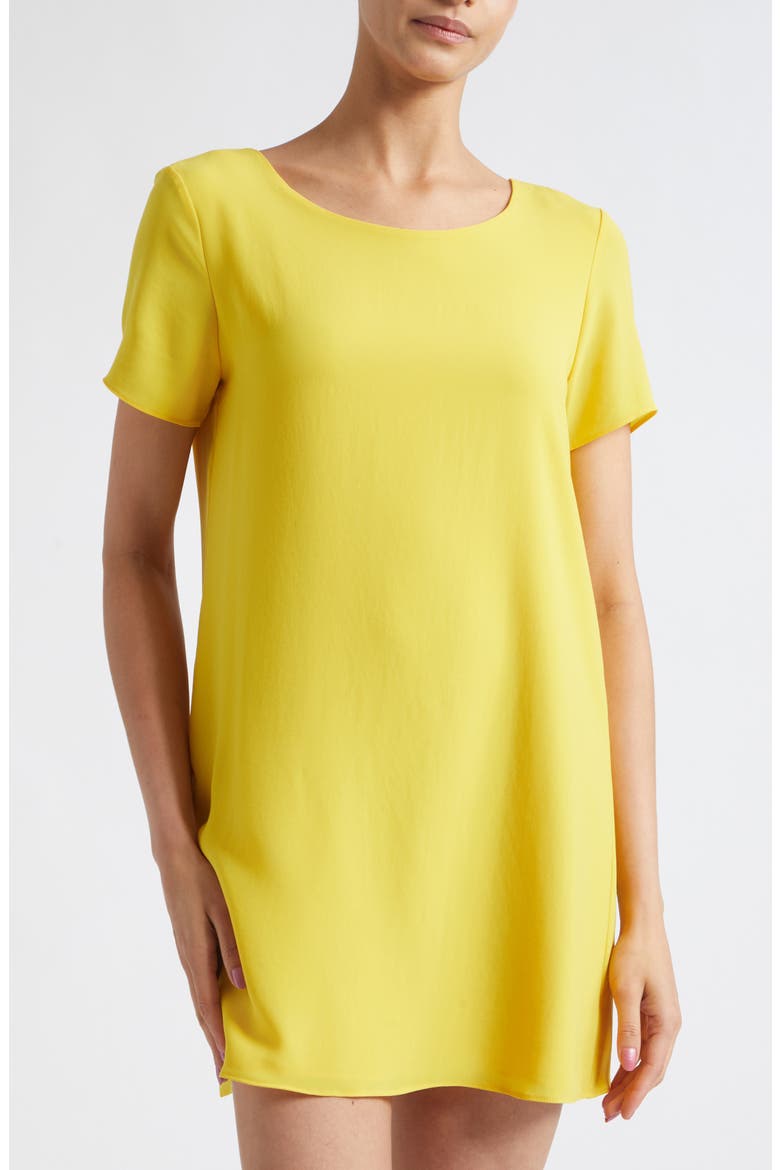 Arielle Shift Dress, Alternate, color, DAFFODIL