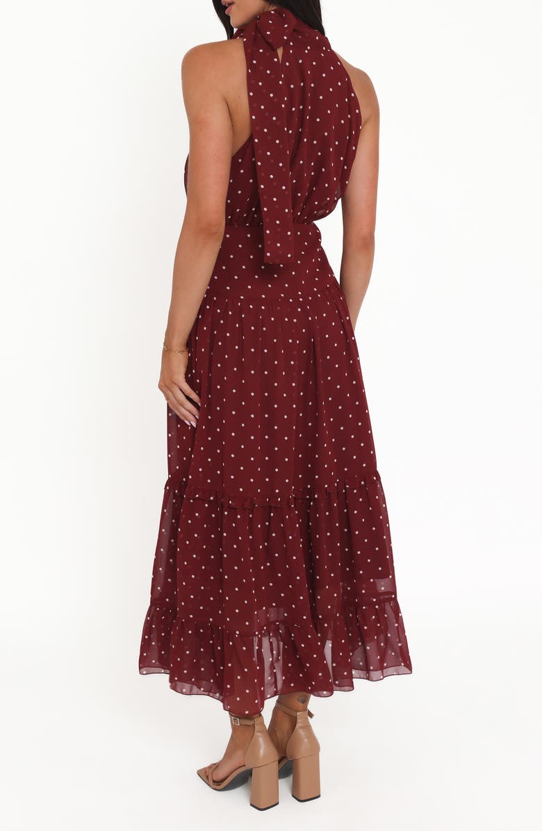 Petal & Pup Leona Halter Maxi Dress, Alternate, color, 