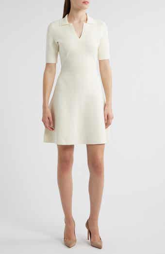 BOSS Felita Fit & Flare Sweater Dress