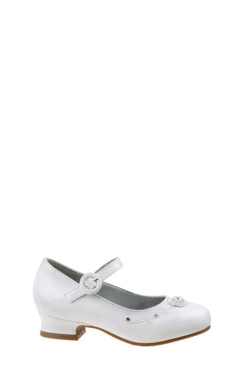 Josmo Kids' Mary Jane Dress Shoe In White