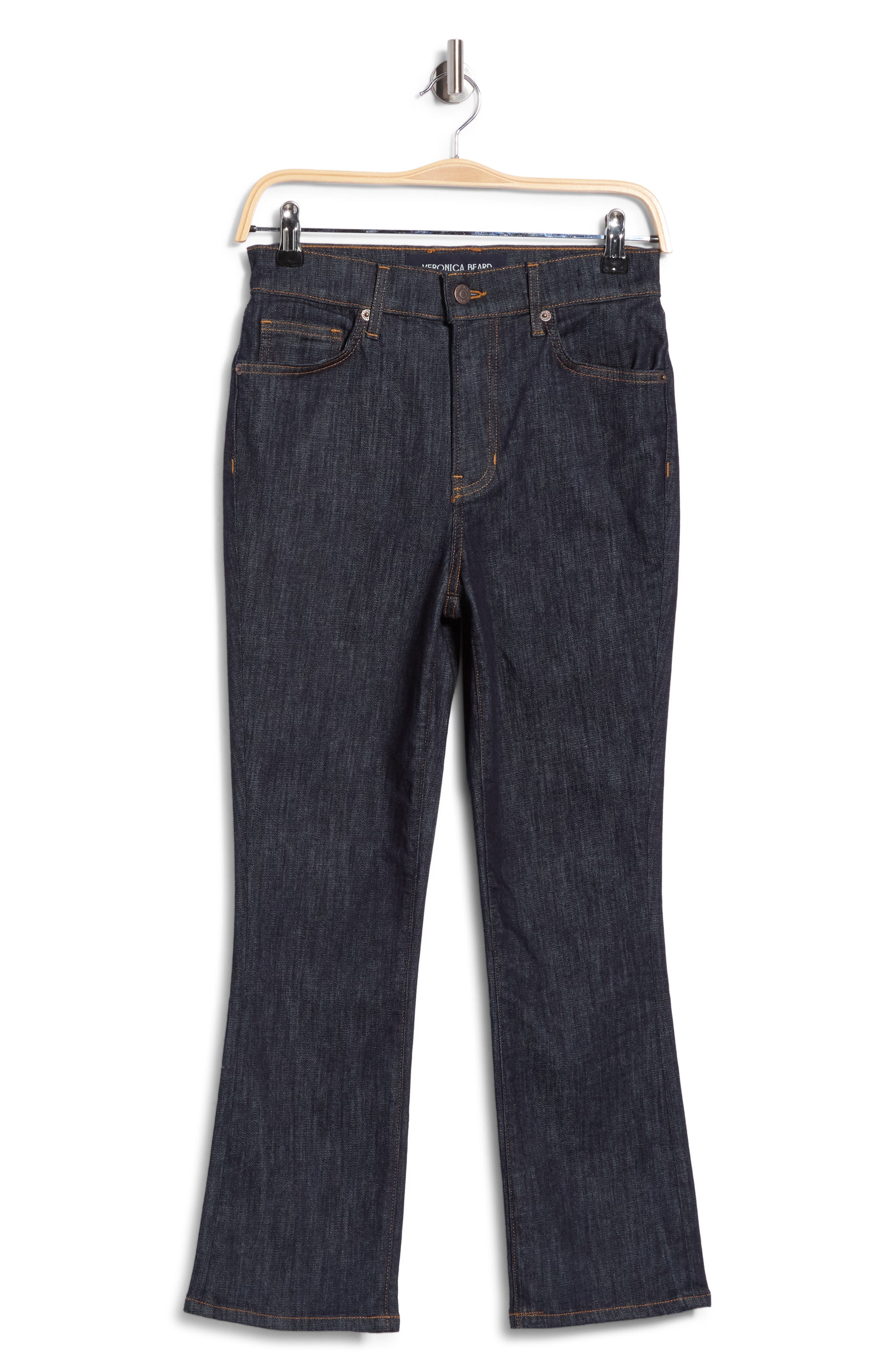 Carly High Waist Crop Kick Flare Jeans