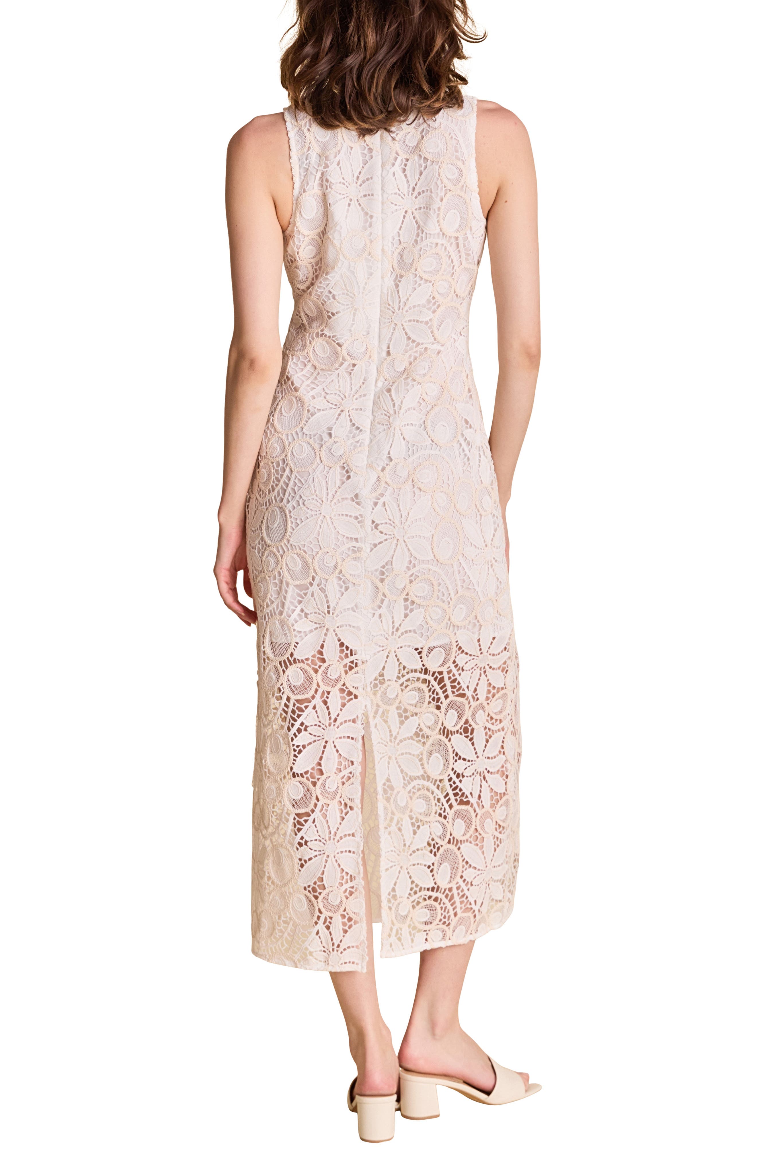 Lace Sleeveless Maxi Dress - image 2