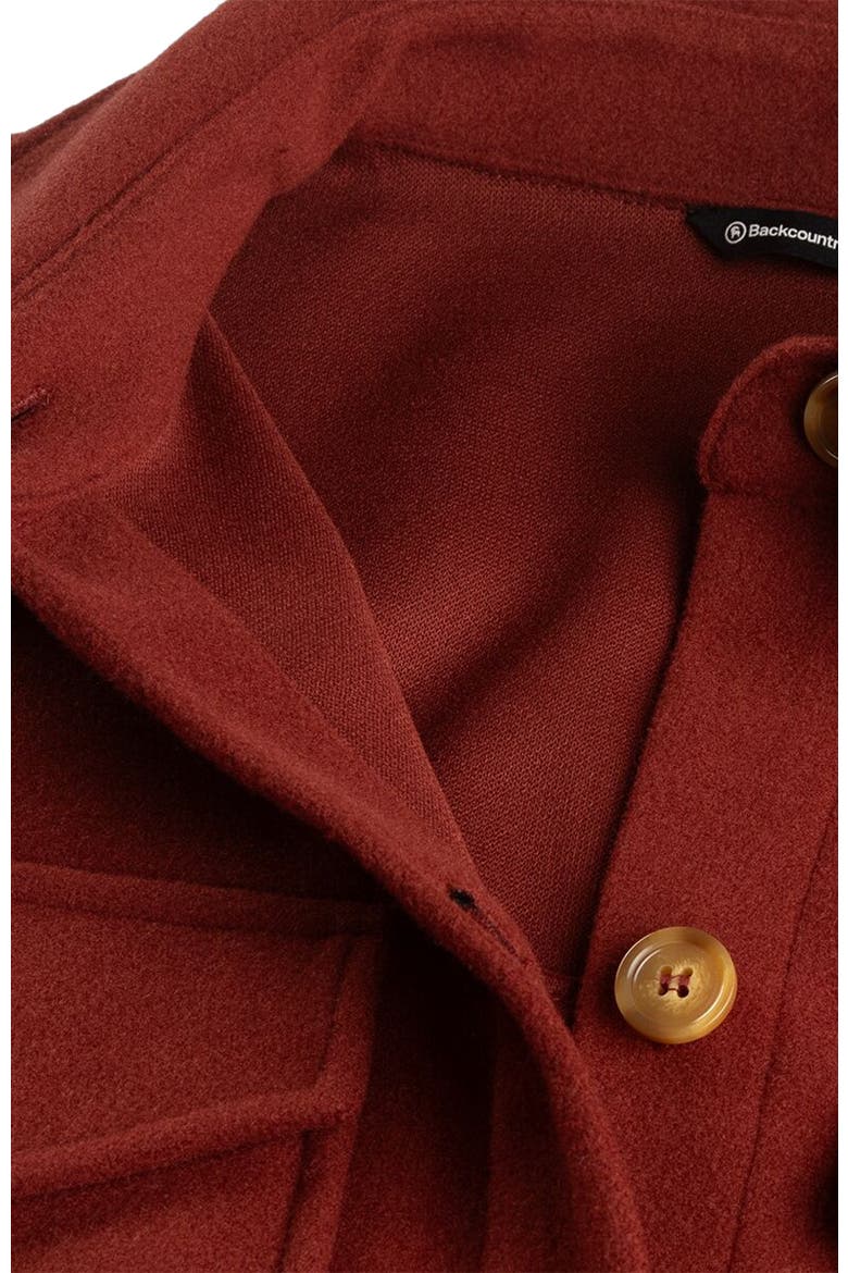 Shirt Jacket - Women's, Alternate, color, Fired Brick