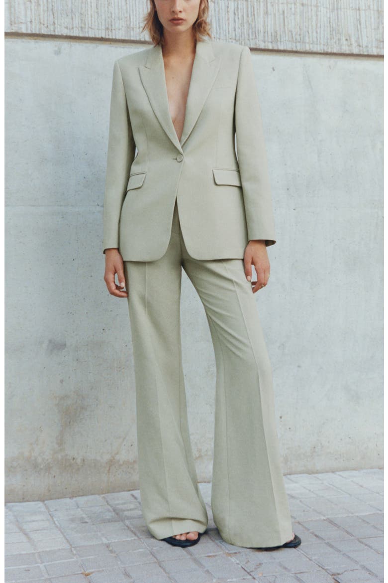 Flare Pants, Alternate, color, PASTEL GREEN