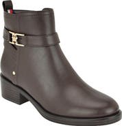 Tommy Hilfiger Idala Faux Leather Bootie