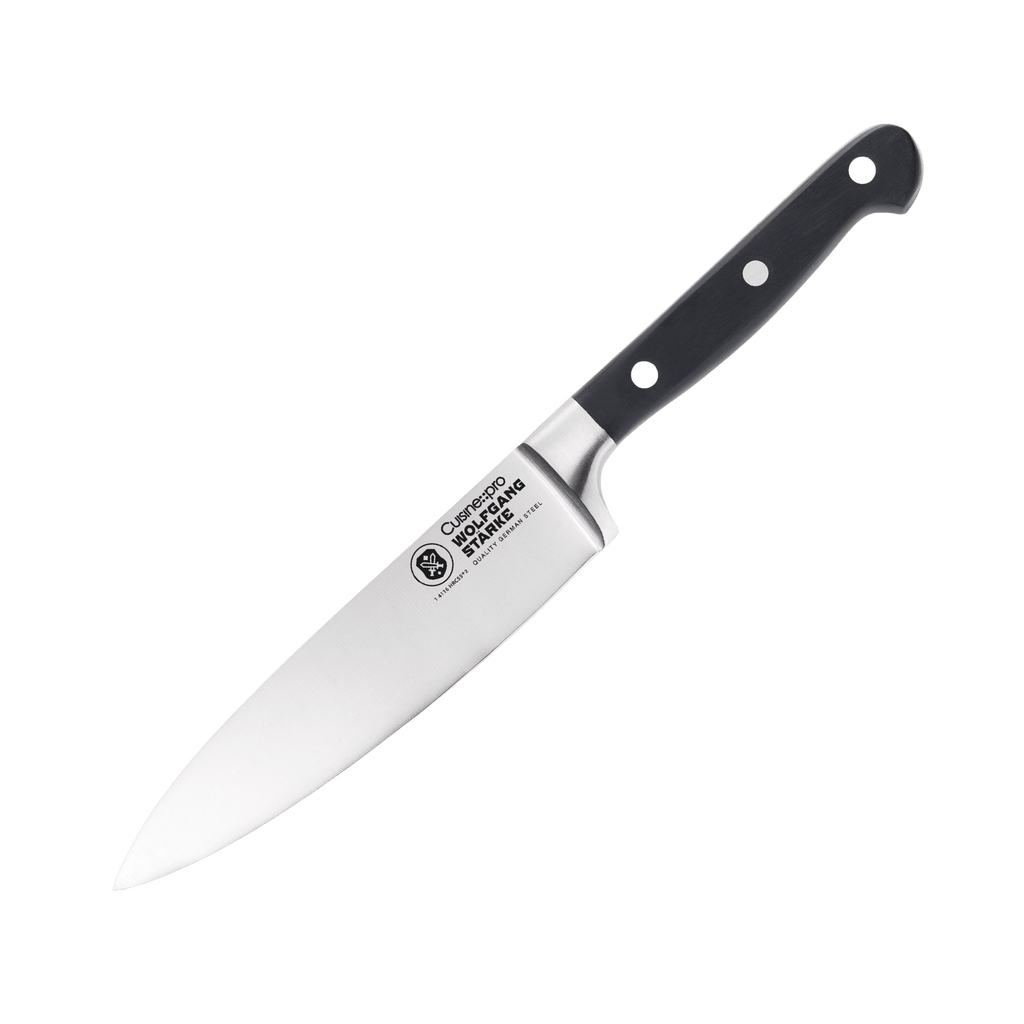 Cuisine::pro Wolfgang Starke 6" Mini Chefs Knife In Black