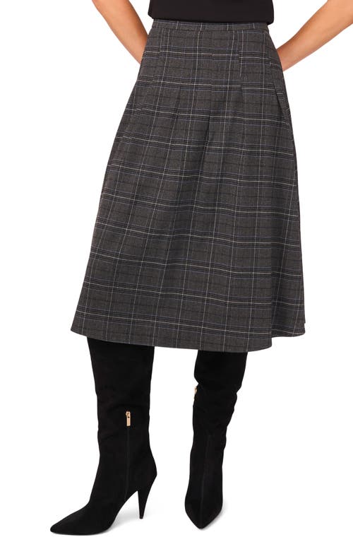 Halogenr Halogen(r) Pleated Midi Skirt In Multi