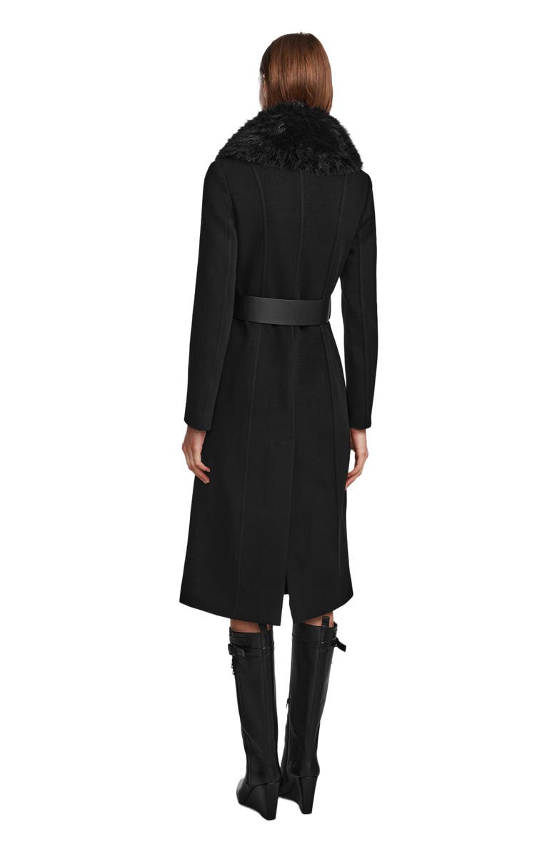 Rudsak VIRGINIE WOMEN'S BELTED WOOL COAT, Alternate, color, 