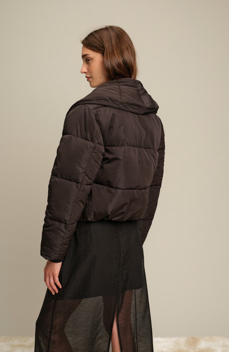 DELUC Gregory Quilted Crop Puffer Jacket, Alternate, color,