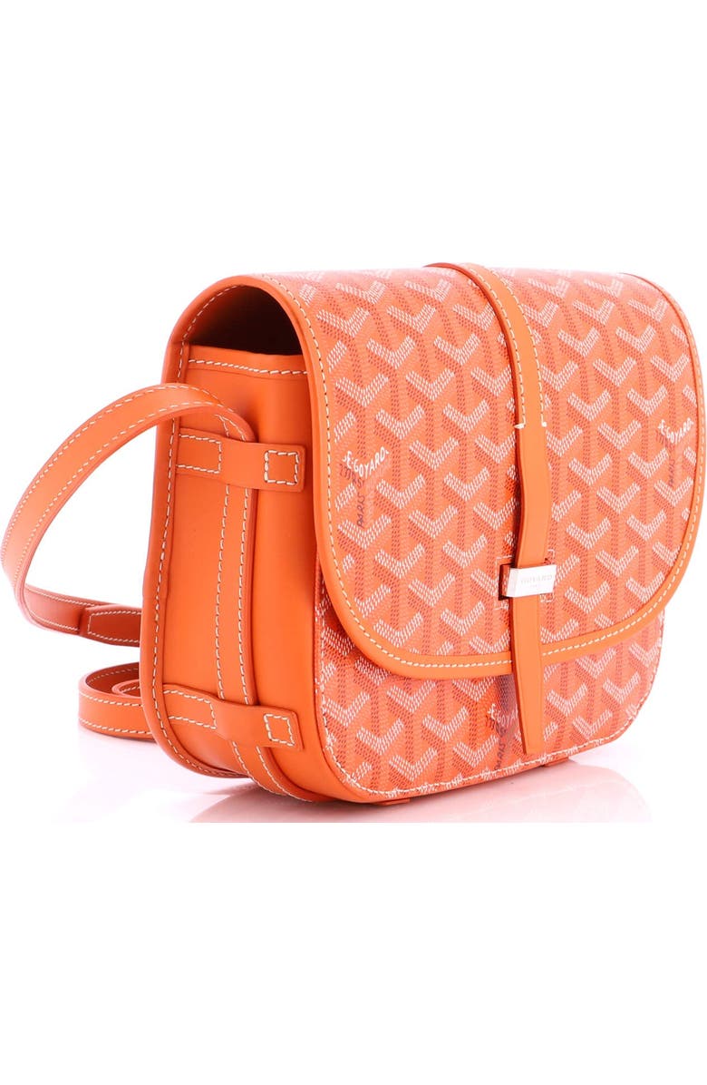 Pre-Owned Goyard Belvedere II Messenger Bag Coated Canvas PM, Alternate, color, Orange