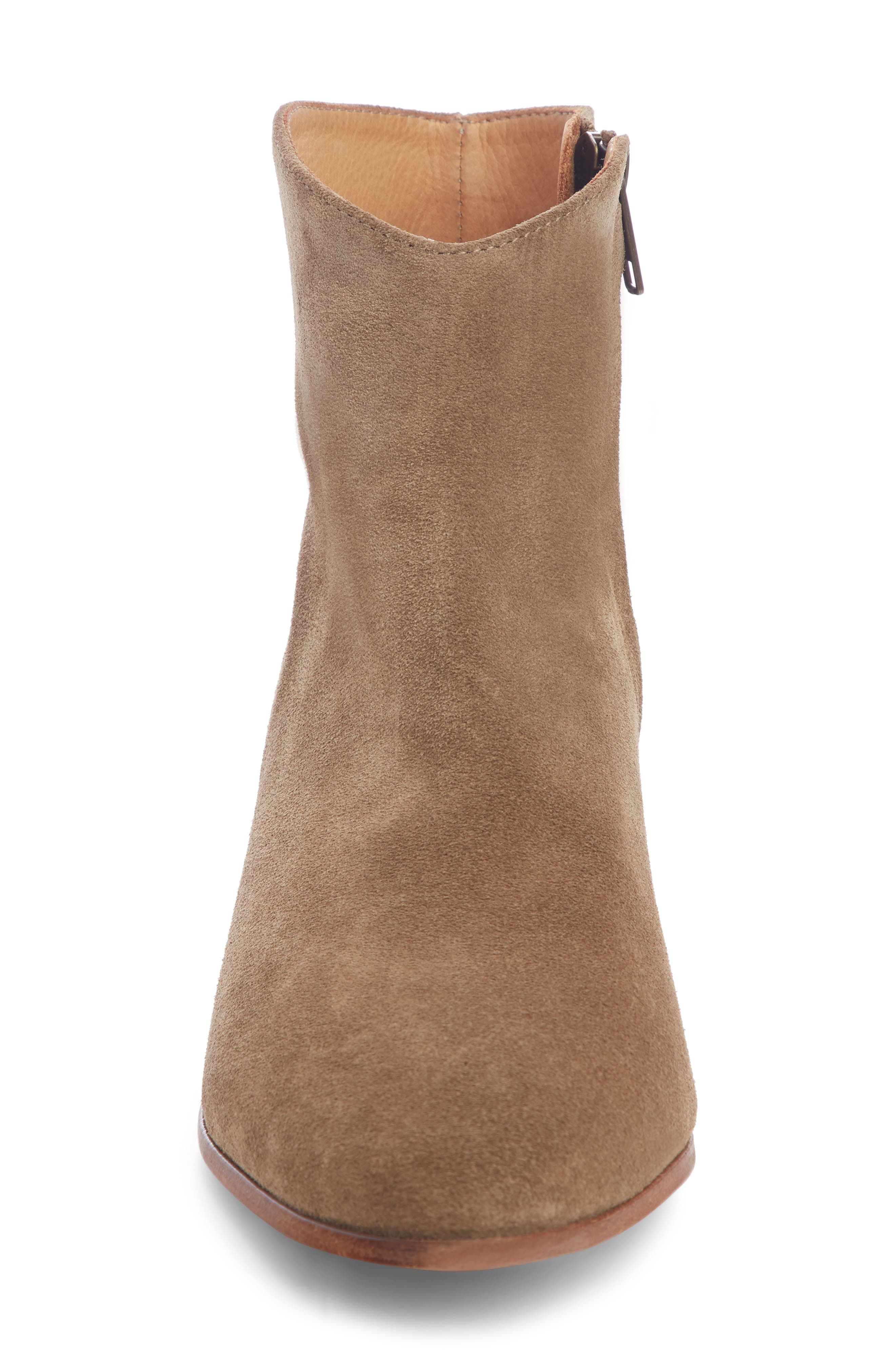 Isabel Marant Dacken Stacked Heel Bootie, Alternate, color, 