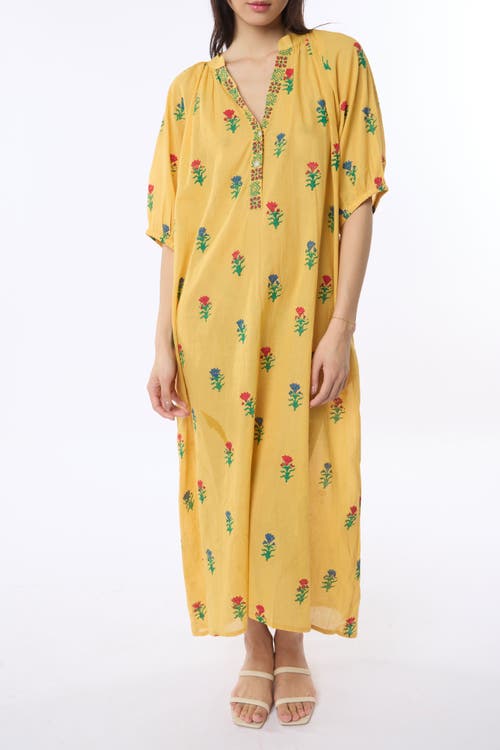 Calypso St Barth Calypso St. Barth Sierra Dress In Mustard