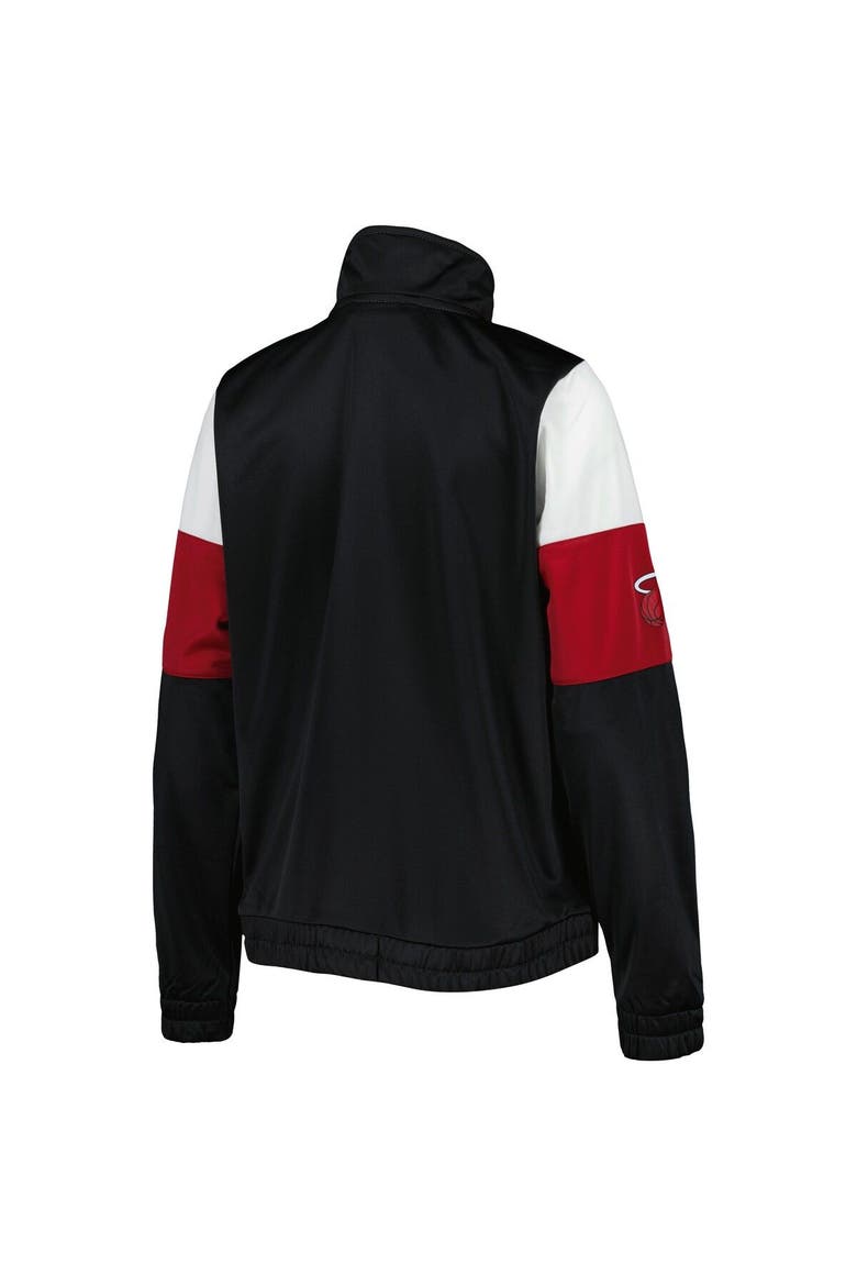 Women's G-III 4Her by Carl Banks Black Miami Heat Change Up Full-Zip Track Jacket, Alternate, color, Black