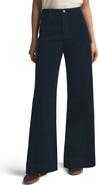 Favorite Daughter The Mischa High Waist Wide Leg Cotton Corduroy Pants