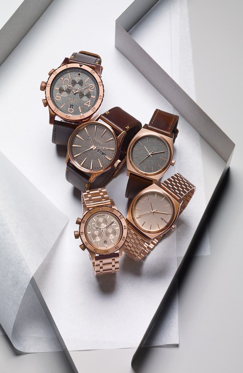 Nixon The 38-20 Chronograph Bracelet Watch, 38mm, Alternate, color,