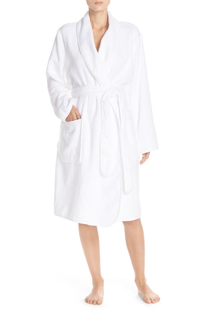 Naked Terry Cotton Robe, Main, color, 
