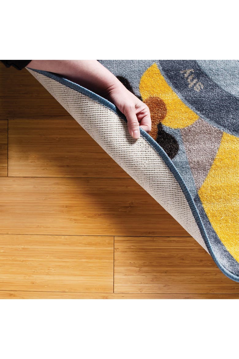 Social Emotional Carpet - 4' x 6' Oval, Alternate, color, Multicolored