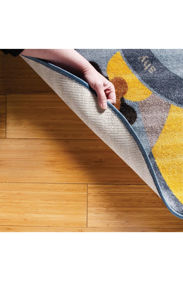 Kaplan Early Learning Company Social Emotional Carpet - 4' x 6' Oval, Alternate, color, Multicolored