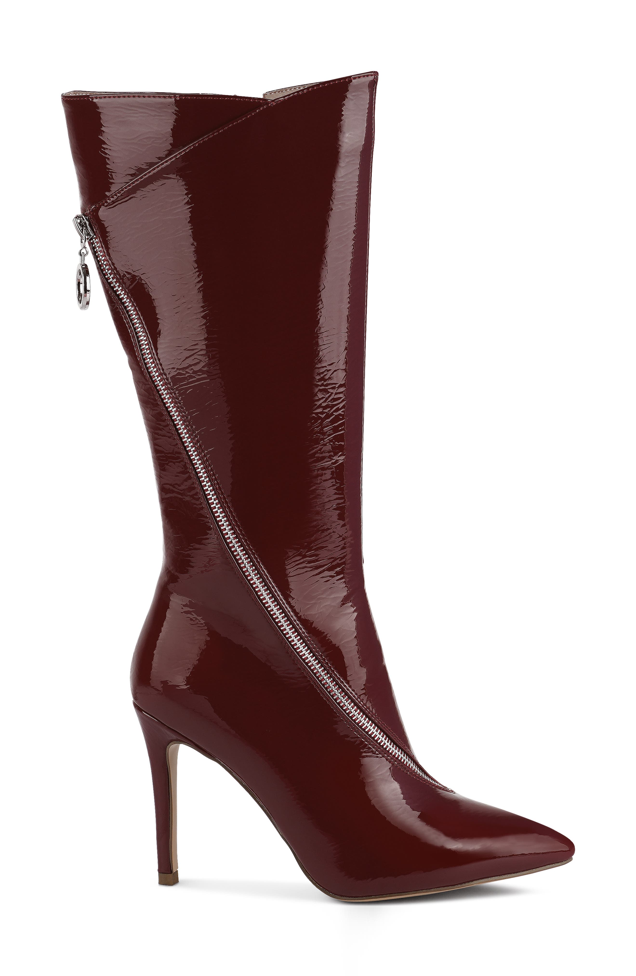 Rag & Co Tsaroh Knee High Boot, Alternate, color, Burgundy