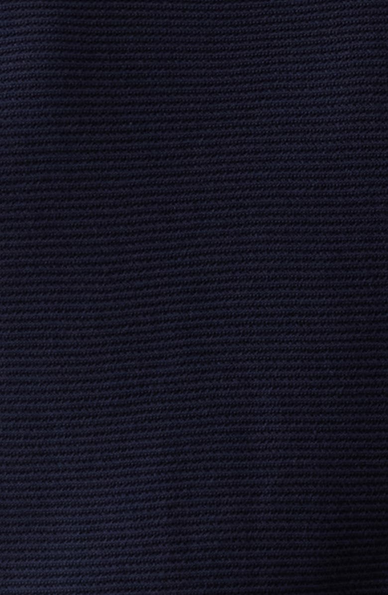 The Normal Brand Robles Bird's Eye Knit Camp Shirt, Alternate, color, Denim/ Dark Navy