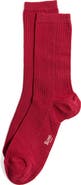 Stems Cotton & Cashmere Blend Crew Socks