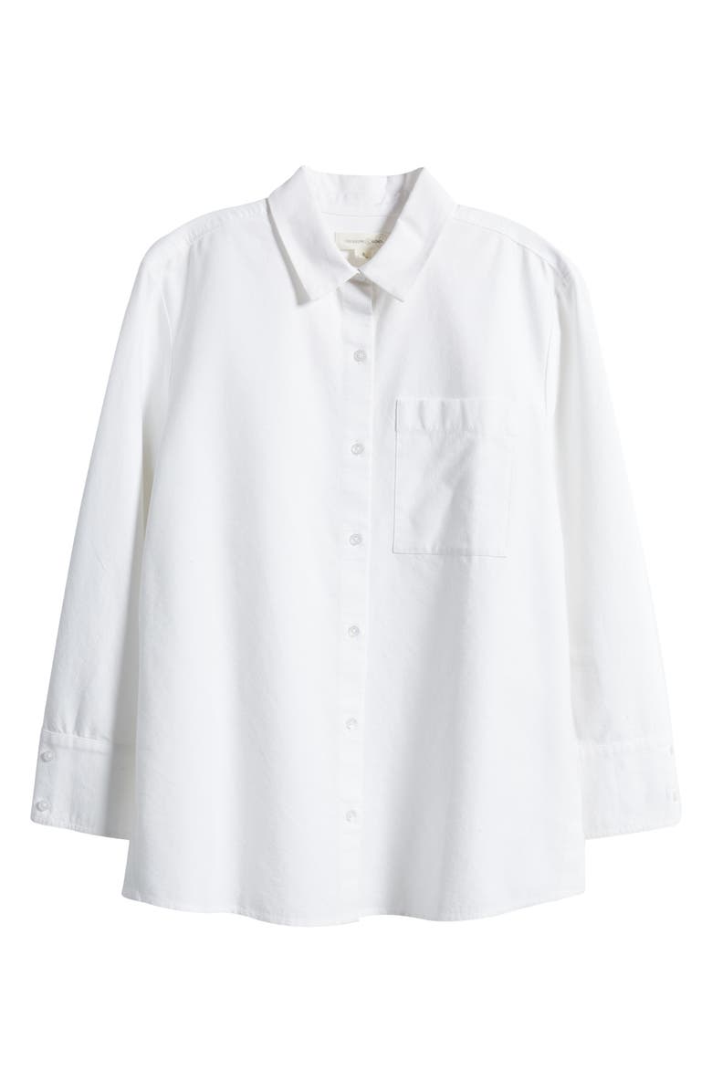 Treasure & Bond Oversize Cotton Button-Up Shirt, Alternate, color,
