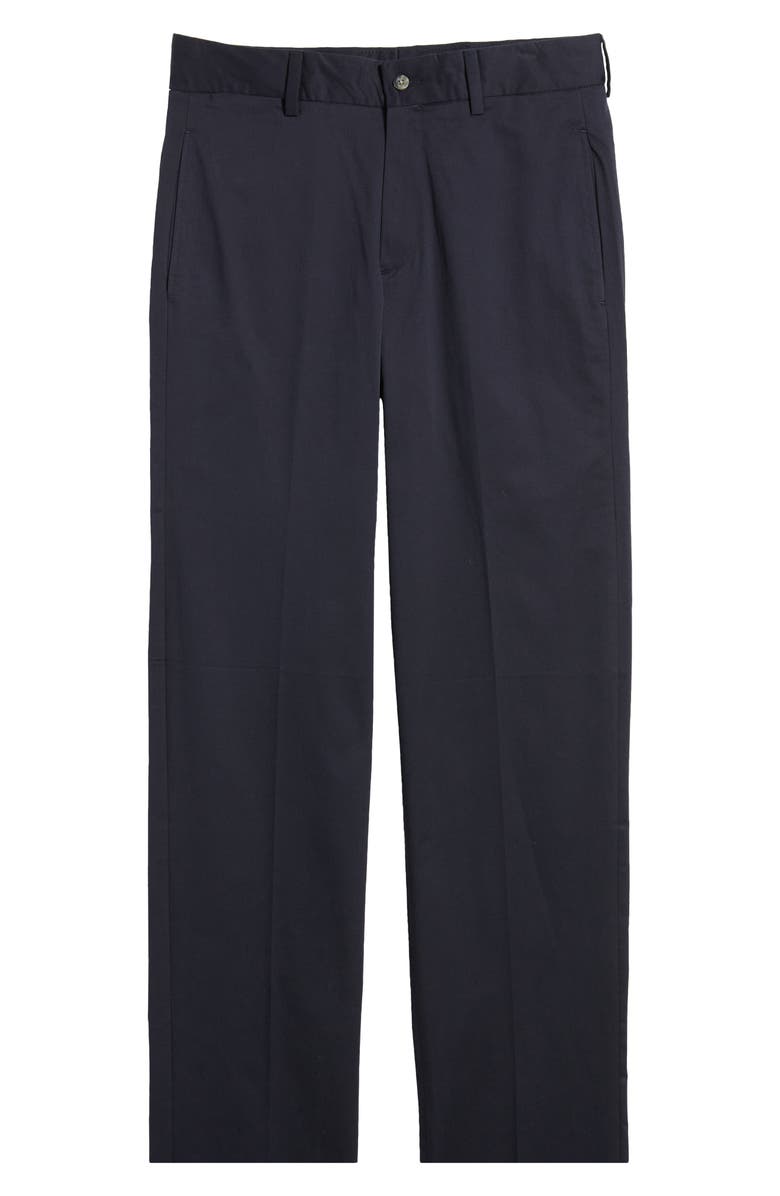 Berle Charleston Khaki Cotton Stretch Twill Chino Pants, Alternate, color, Navy