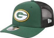 New Era Men's New Era Green Green Bay Packers 9SEVENTY Trucker Adjustable Hat