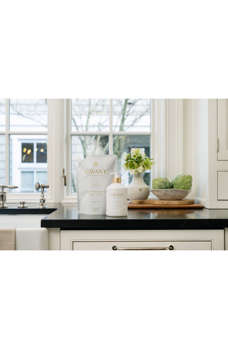 L'AVANT Collective Fresh Linen Dish Soap Refill, Alternate, color,