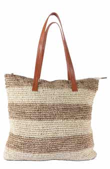 Doris Raffia Tote