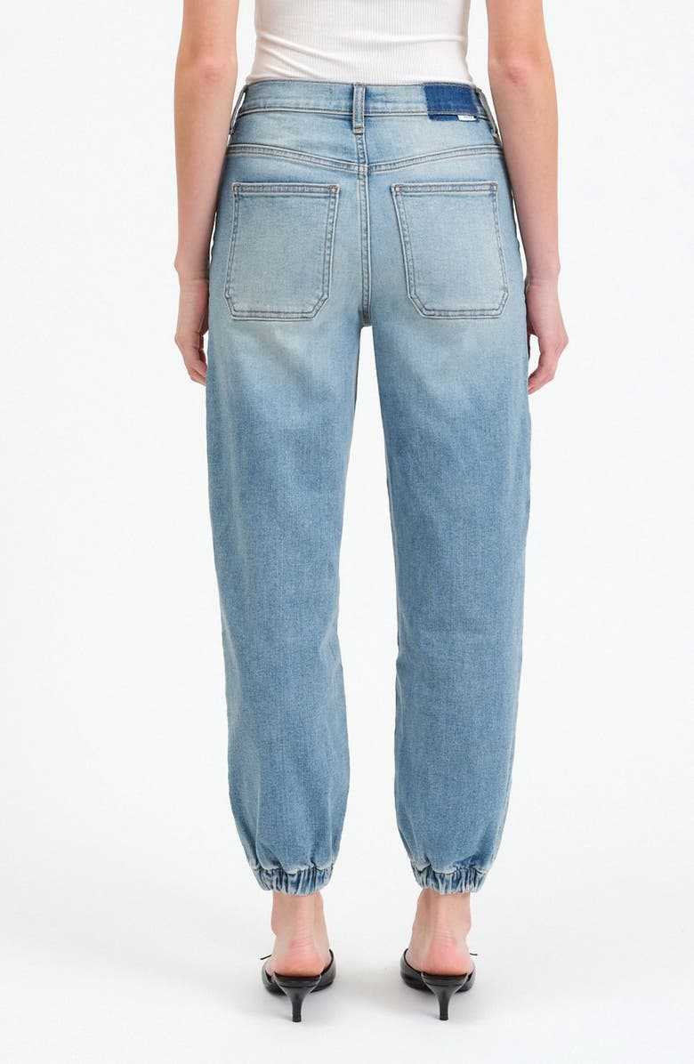 DAZE The Champ High Waist Denim Joggers, Alternate, color,