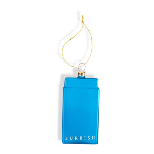 Furbish Matchbook Ornament In Blue