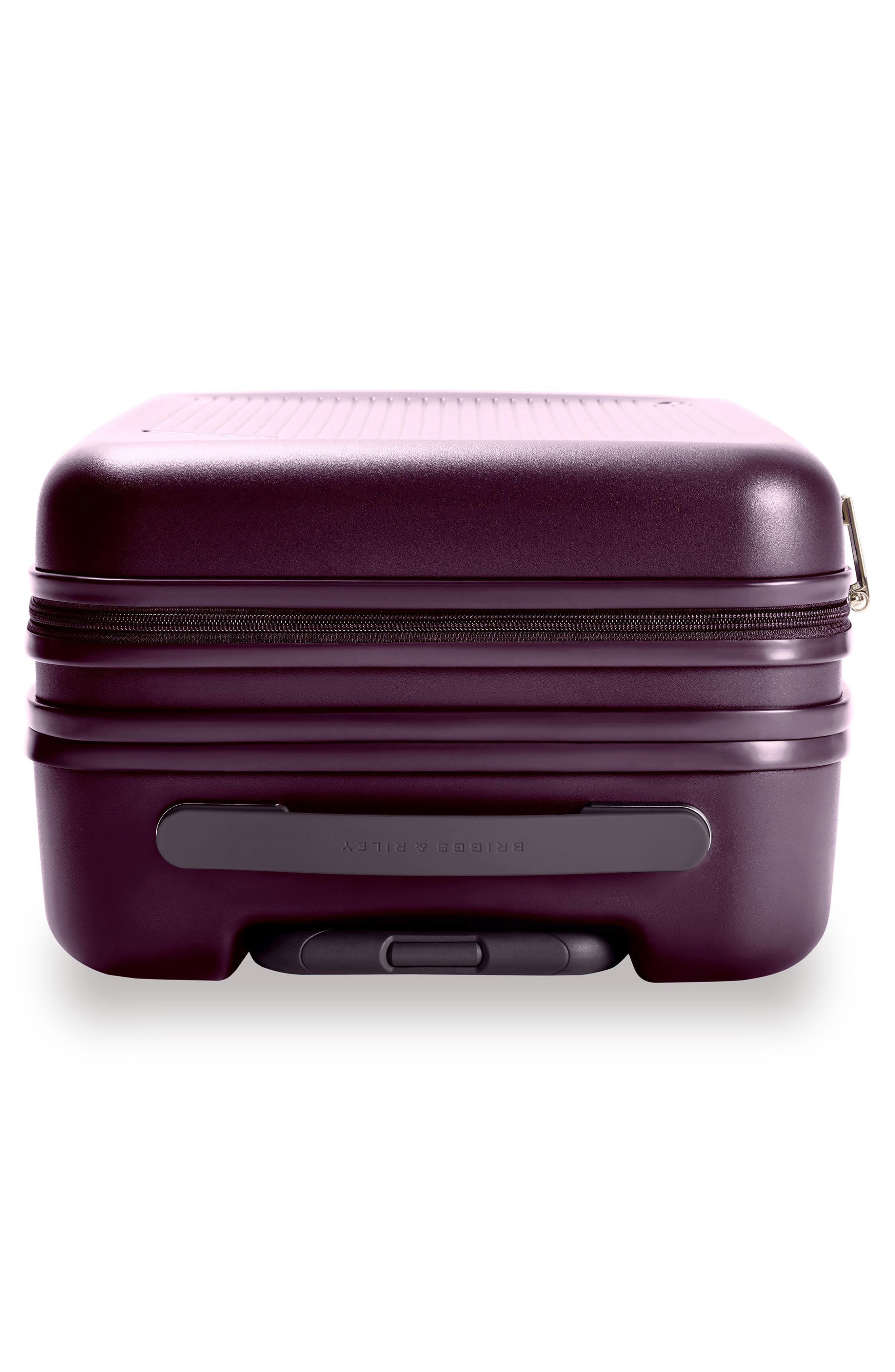 Briggs & Riley Sympatico Essential 22-Inch Expandable Spinner Carry-On, Alternate, color, Plum