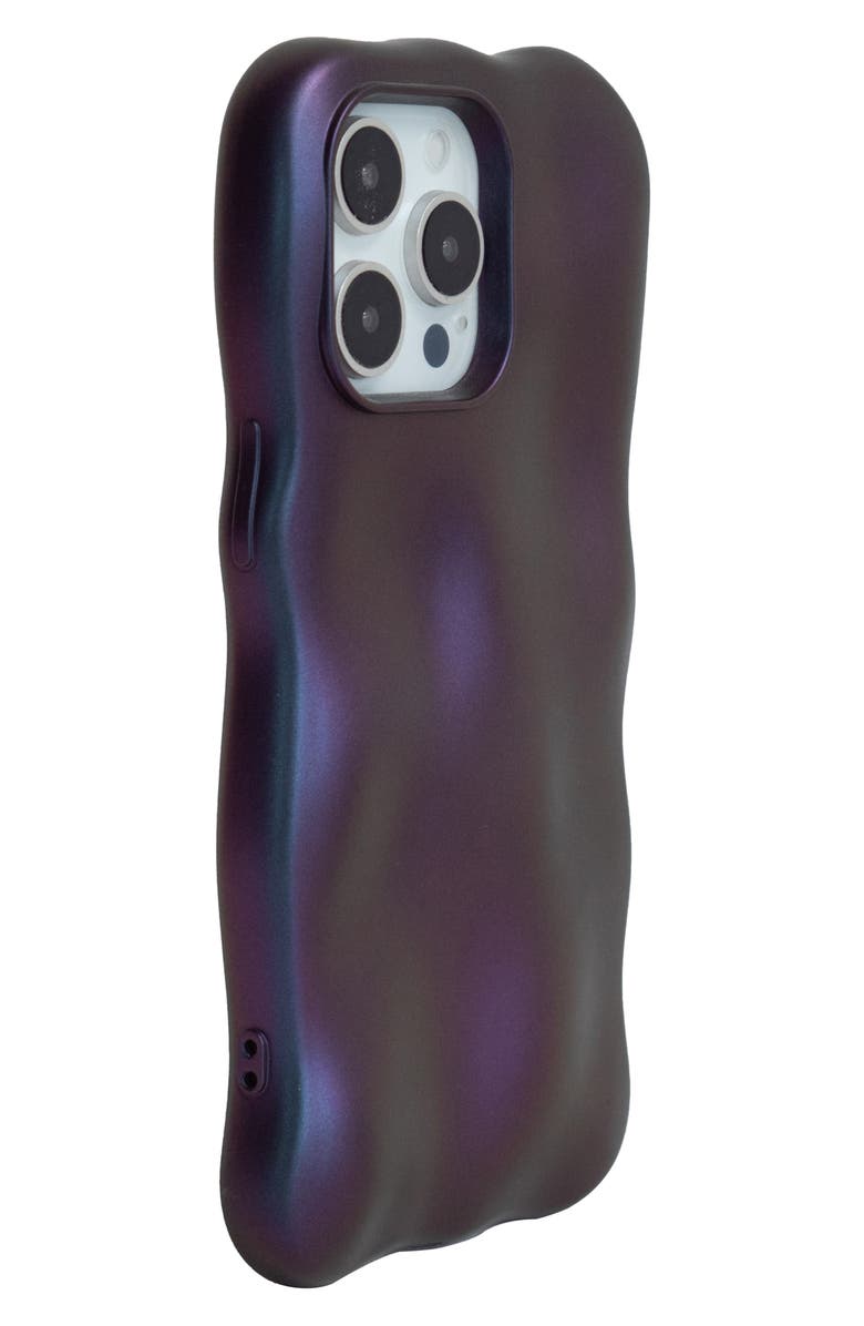 Auramma Matte Bubbles iPhone 15 Pro Max Case, Alternate, color, Radiant Purple