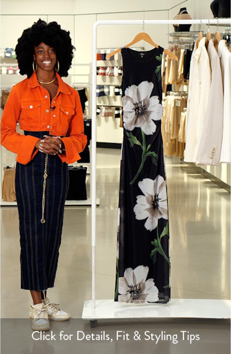 Zora Sleeveless Maxi Dress, sales video thumbnail