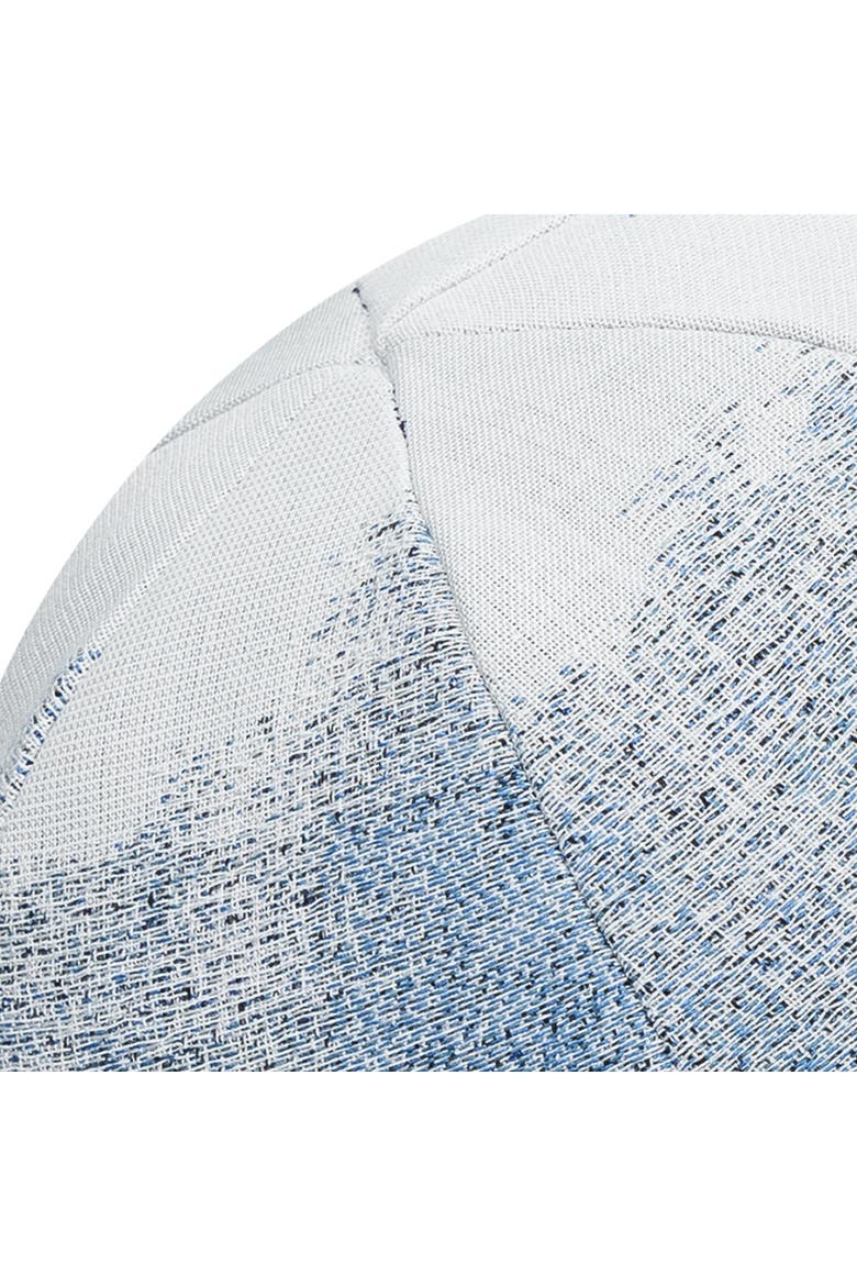 Artful Ombre Indoor & Outdoor Woven Accent Orb Pillow, Alternate, color, Midnight