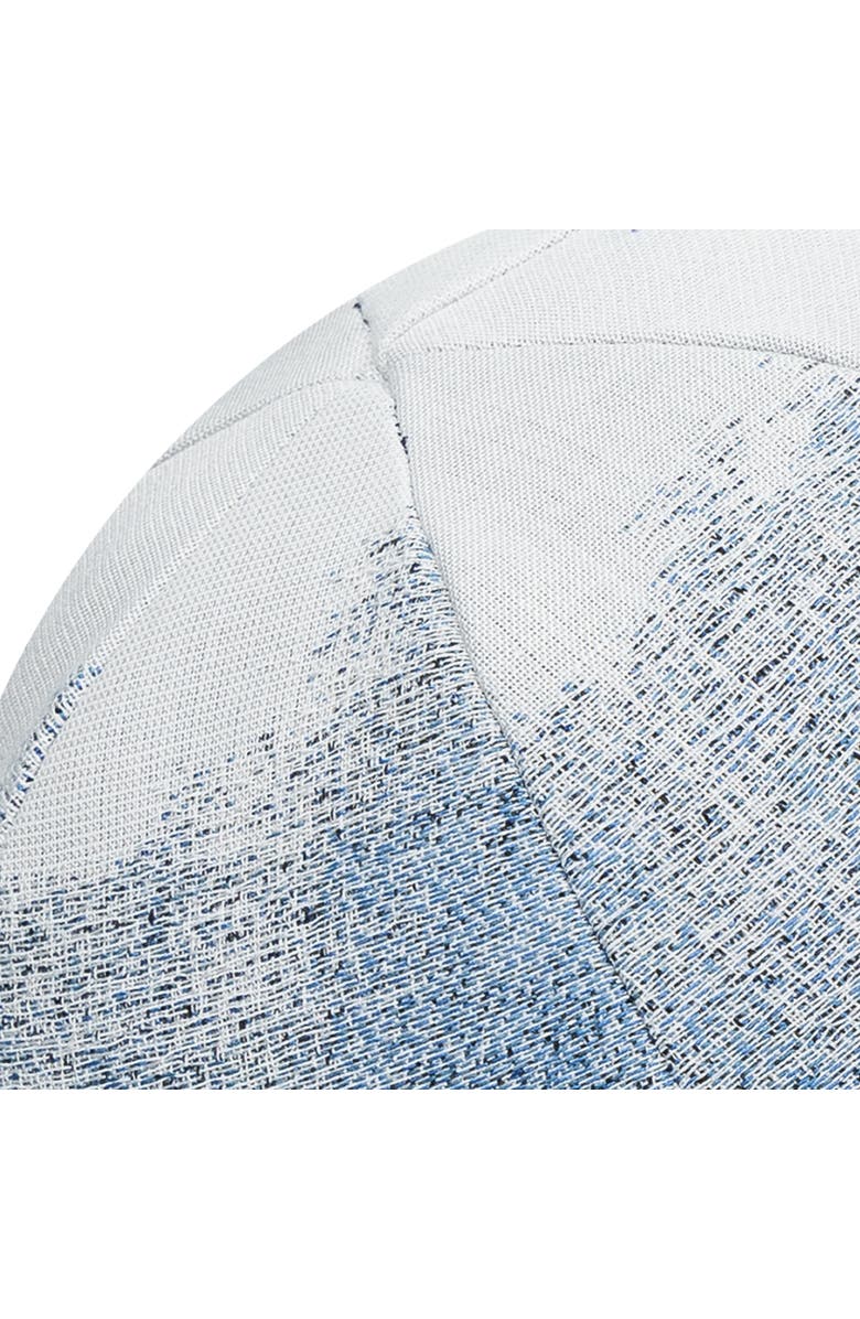 Elaine Smith Artful Ombre Indoor & Outdoor Woven Accent Orb Pillow, Alternate, color, Midnight