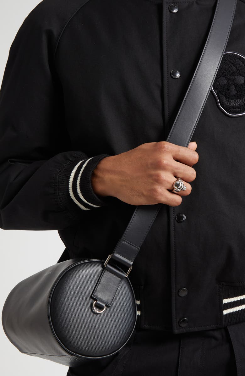 McQueen Men's Skull Ring, Alternate, color, Palladium