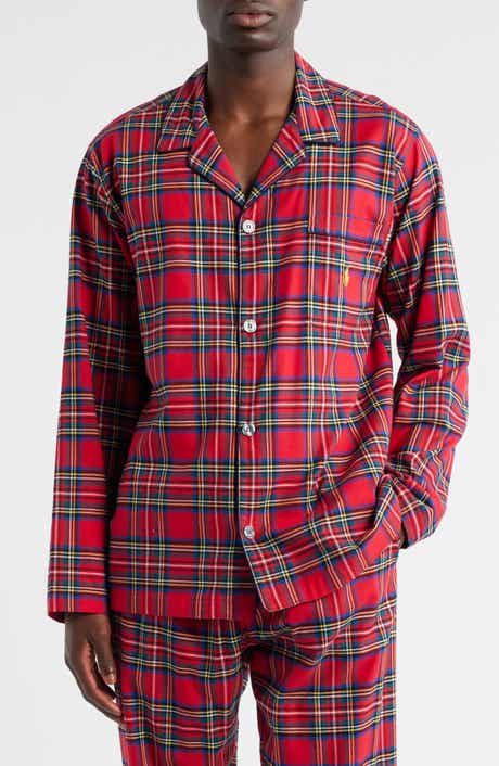 Polo Ralph Lauren Yarn Dyed Plaid Flannel Pajama Shirt