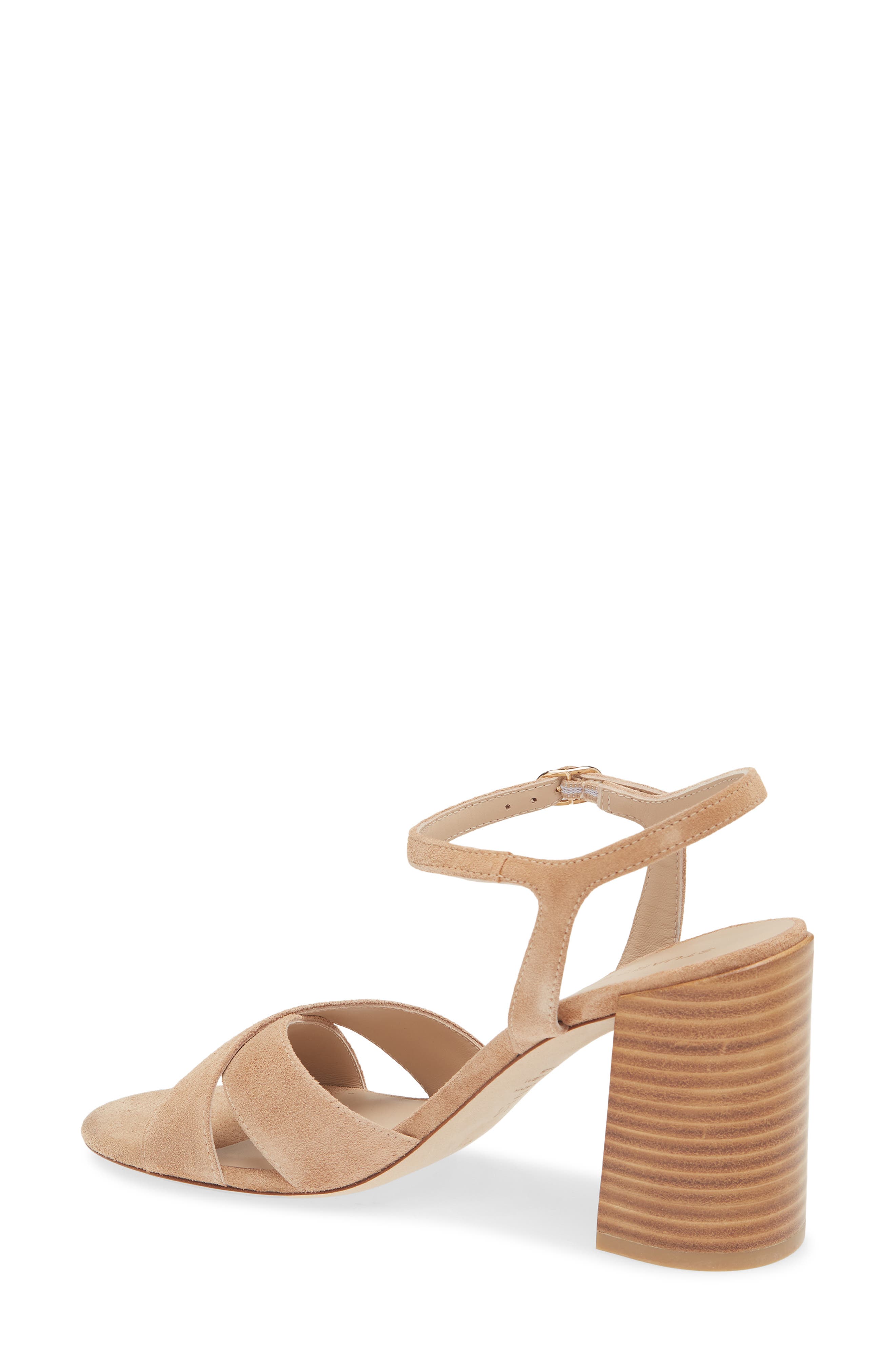 Alyssa Ankle Strap Sandal, Alternate, color, NEW CAMEL
