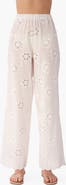 CAMI NYC Tiago Floral Embroidery Straight Leg Pants